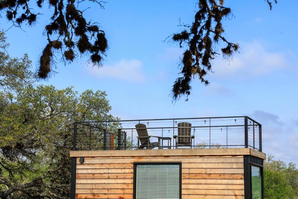 New The Sunset Luxury Container Home Fredericksburg Esterno foto